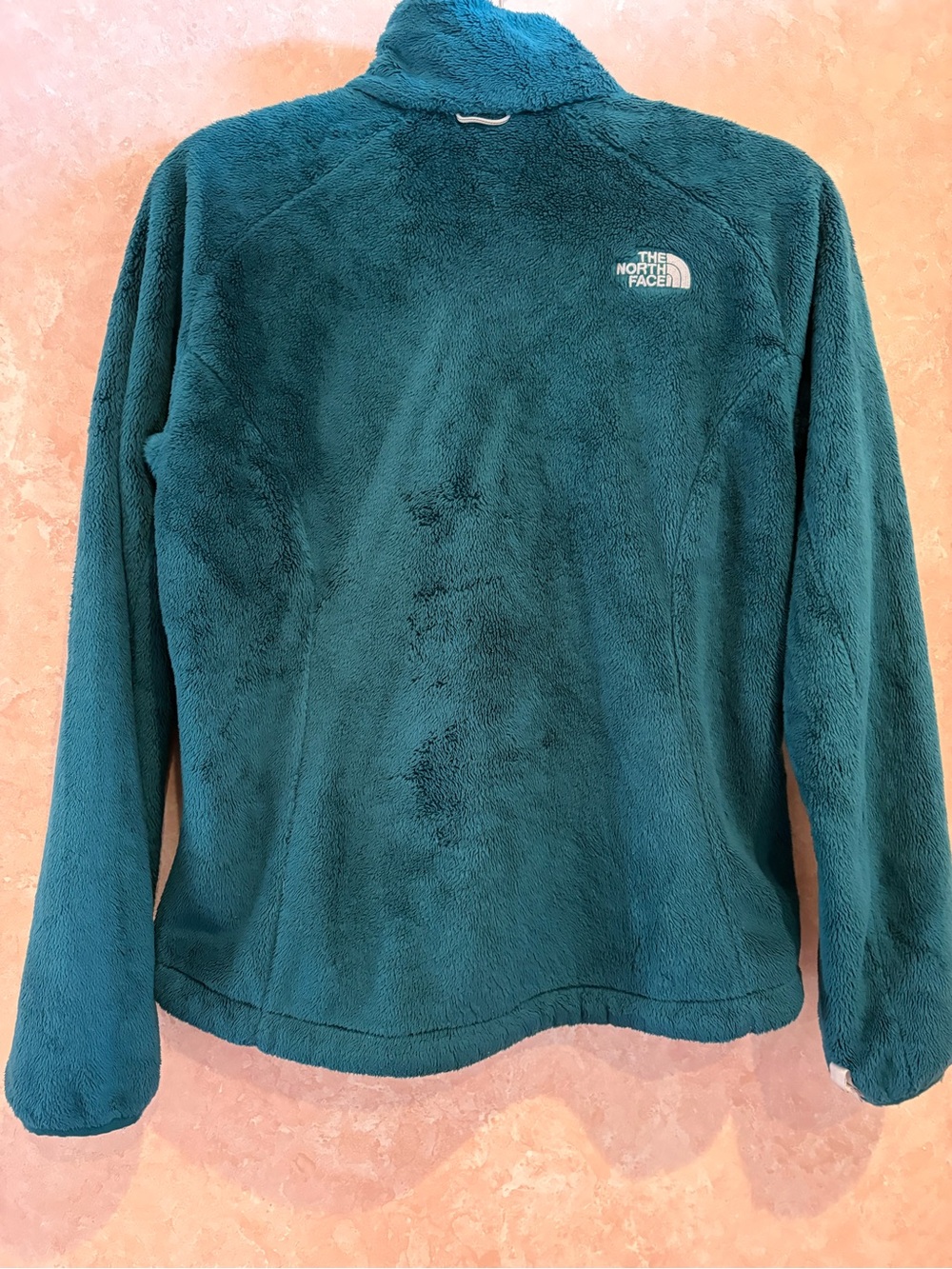 North Face Teal Fleece jacket